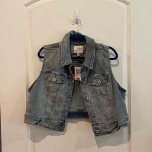 Denim vest